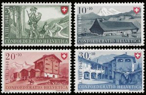 Scott #B174-7 Various Scenes MNH