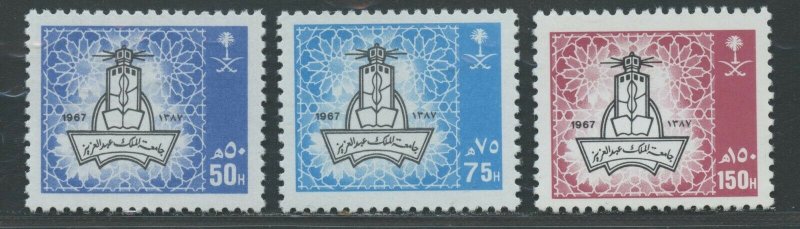 SAUDI ARABIA SCOTT# 1031-1033 MINT NEVER HINGED AS SHOWN