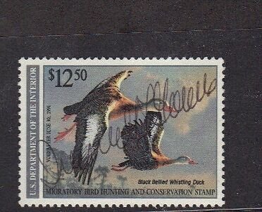 RW57B Federal Duck Stamp Error. Used. Rare  #02 RW57Bb