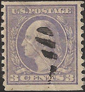 # 494 USED VIOLET GEORGE WASHINGTON FAULT SCV-2.50