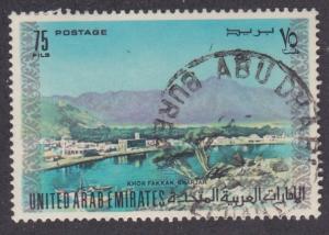 United Arab Emirates # 18, Khor Fakkan, Used, 1/3 Cat.