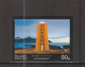 Iceland  Scott#  1316  Used  (2013 Vattarnes Lighthouse)