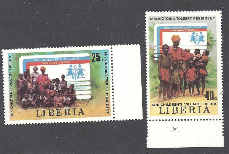 Liberia  Scott 858-859  MNH  Complete