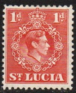 St. Lucia Sc #112a Mint Hinged