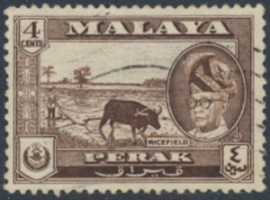 Perak  Malaya  SC#  129 Used  see details & scans