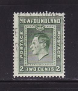 Newfoundland 245 U King George VI (B)