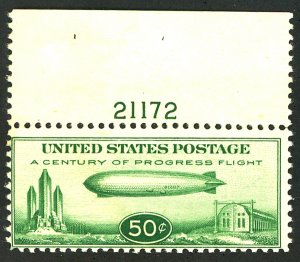 U.S. #C18 MINT PL# SINGLE OG LH