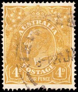 Australia Scott 34 Used.