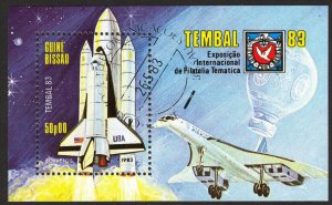 Guinea Bissau 1983 Aviation Space S/S Used / CTO