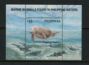 STAMP STATION PERTH Philippines #543 MNH S/S CV$4.50 Dugong