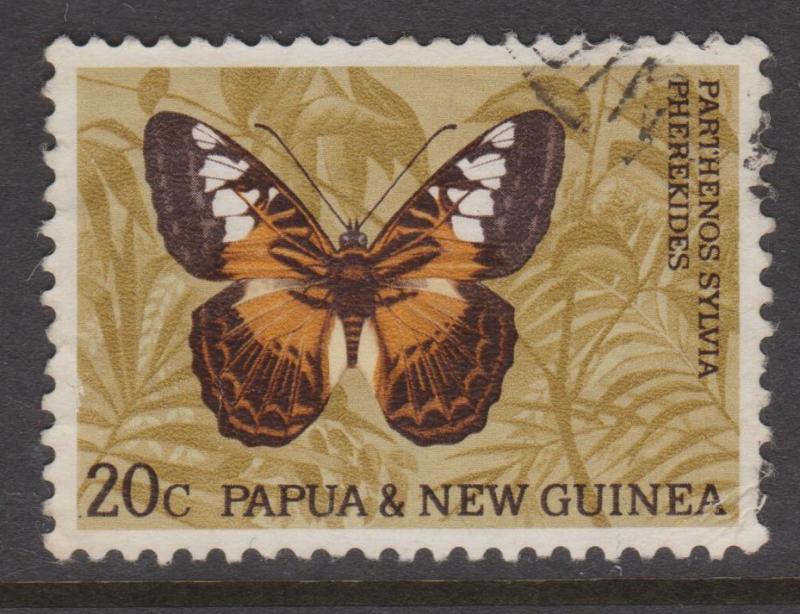 Papua New Guinea Sc#218 Used