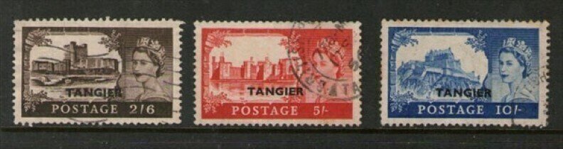 Tangier 1955 Sc 276-78 FU