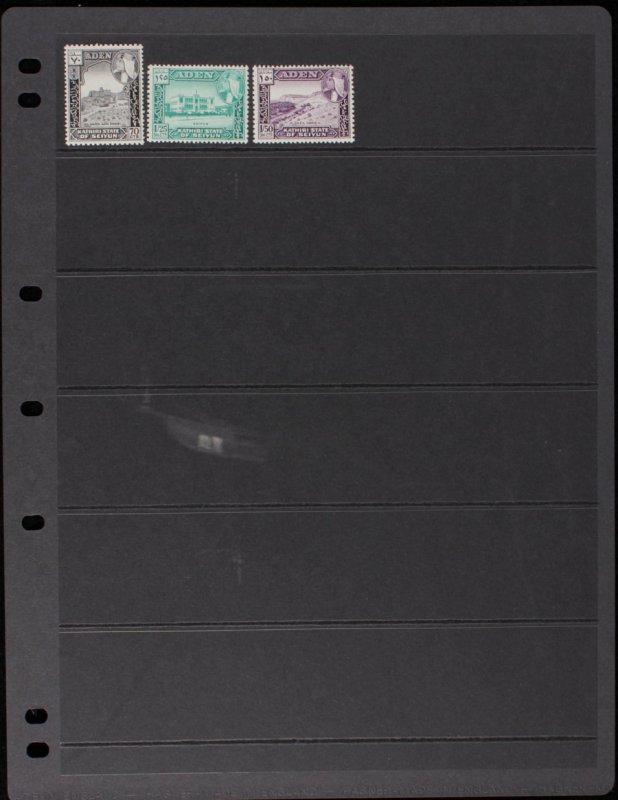 ADEN - Seiyun1948-64 MNH** Collection. SG cat £109. (26) 