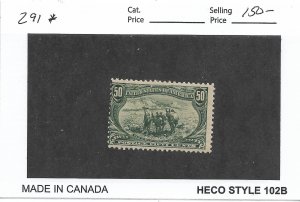 U.S. Classic: 50c Trans-Mississippi Issue Sc #291, MH (59145)