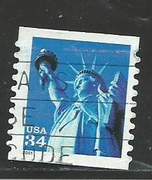 USA 3466   -3   used  VF  2001  PD