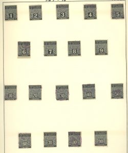 U.S. #SET/MIXED CONDITION 