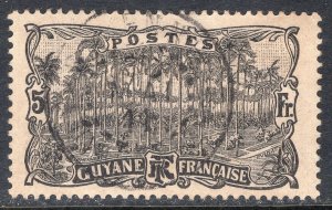 FRENCH GUIANA SCOTT 84