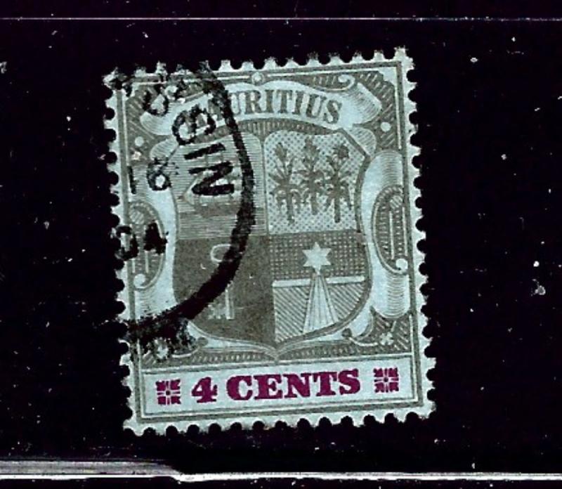 Mauritius 100 Used 1895 issue