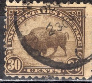 U.S.A.; 1931; Sc. # 700;  Used Perf. 10 1/2 x 11 Single Stamp