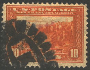 US #400A SCV $80.00 XF, used, fresh bright color, large margins,  SUPER   SCV...