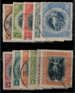 Barbados 1920 SC 140-150 Used Set SVC 323.00 