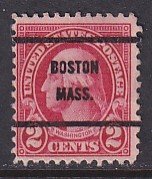 United States (1926) Sc 634 precancel Boston, MA.