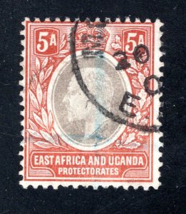 British East Africa & Uganda Protectorate  #23, F/VF, Used, CV $32.50 ...1760013