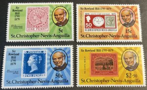 ST.KITTS-NEVIS # 384-387--MINT/ NEVER HINGED---COMPLETE SET---1979