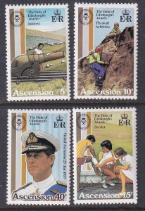 Ascension 297-300 MNH VF