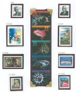 United States #3420/3448 Mint (NH) Single (Complete Set)