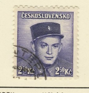 1945 A6P2F249 Czechoslovakia 2.50k Used-