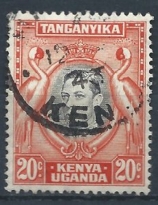 KUT 1938 - 20c George VI - SG139 used