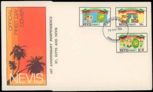 Saint Kitts, Worldwide First Day Cover