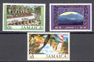 Jamaica Sc# 815-817 MNH 1994 Tourism