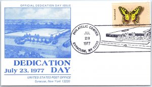 US SPECIAL EVENT POSTMARK COVER USPS POST OFFICE DEDICATION AT SYRACUSE NY '77