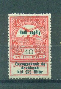 Hungary sc# B23 mh cat value $.35