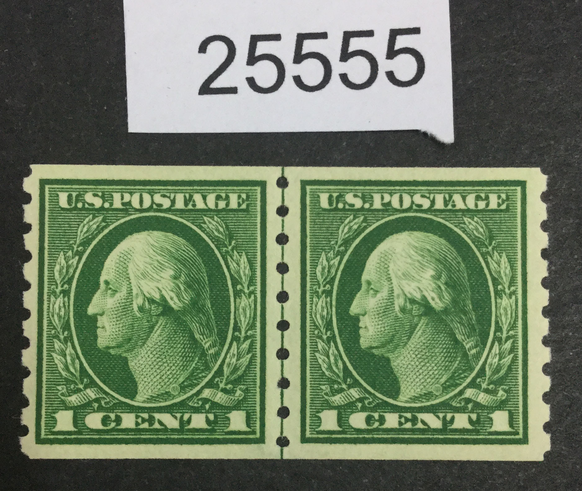 US Stamps 412 Mint OG H Line Pair LOT 25555 United States, General