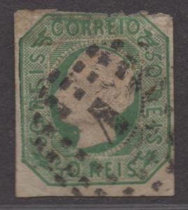 *Portugal SC# 15 Used, Average-Fine, Thin Top Edge, Pinholes?