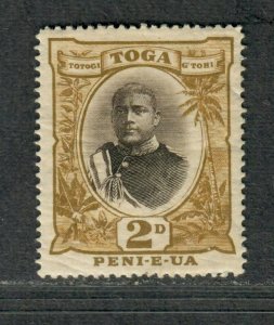 Tonga Sc#41a M/H/VF, Type II, Cv. $35