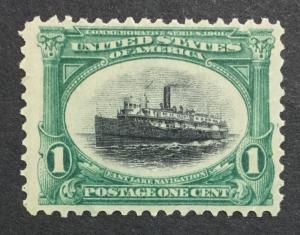 MOMEN: US #294 MINT OG NH $40 #23524