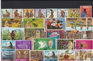 zambia stamps   ref r12556