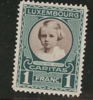 Luxembourg Scott B33 MH* 1928 Semi-Postal