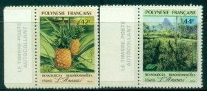 French Polynesia 1991 Pineapples MUH