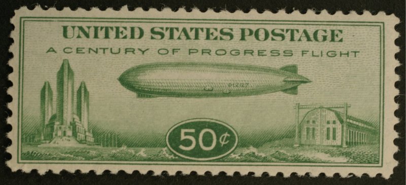 United States #C18 Small Zeppelin MNH