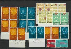 Suriname Mint Never Hinged + Cancelled Stamps Ref 28903