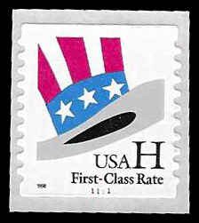 PCBstamps  US #3266 P# (33c)Uncle Sam's Hat, MNH, (8)