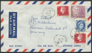 Canada 1963 Queen Elizabeth & Sir Stanislau Gzowski Stamps on cover (417)