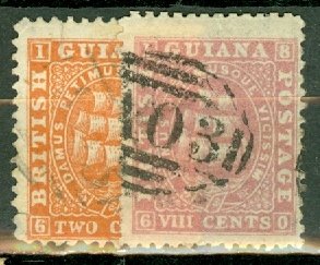 JS: British Guiana 30-1 used CV $125