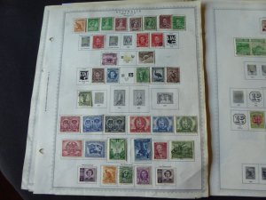 Australia 1909-1974 Stamp Collection on Album Pages