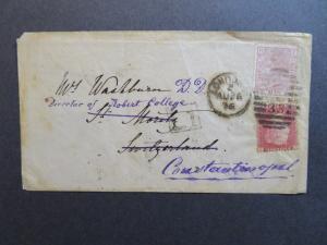 Great Britain 1876 Cover to Constantinople w/ Better Issue - Z7839